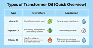 Types of Transformer Oil